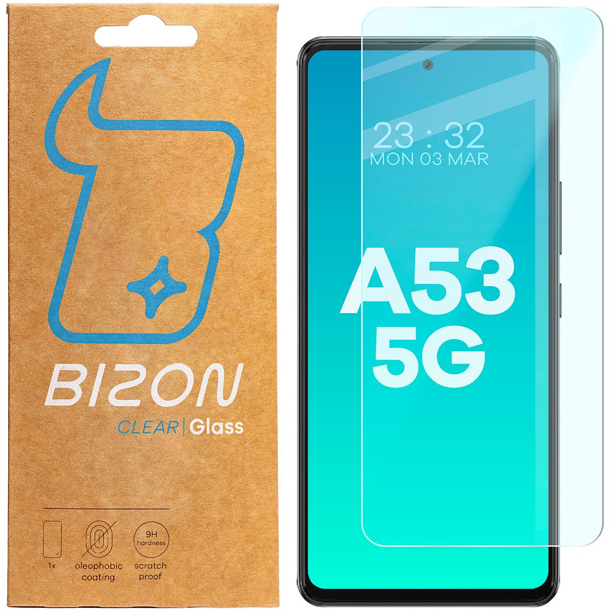 Szkło hartowane Bizon Glass Clear do Samsung Galaxy A53 5G